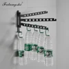 Aluminum Black Clothes Rack Swivel Folding Clothes Hanger Rack Dryer Balcony Drying Rack For Clothes Hanger Wall Mounted WB3017 2