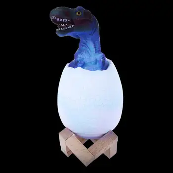 

Touch Sensor Night Light LED 3/16 Colors Dinosaur Egg Bedside Lamp Remote Control Nightlight Toy Rechargeable Table Lamp Deco