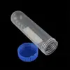 50ml Blue Screw Cap Round Bottom Centrifuge Tube Plastic Test Tubes with Scale Free-standing Laboratory Supplies 2Pcs ► Photo 3/6
