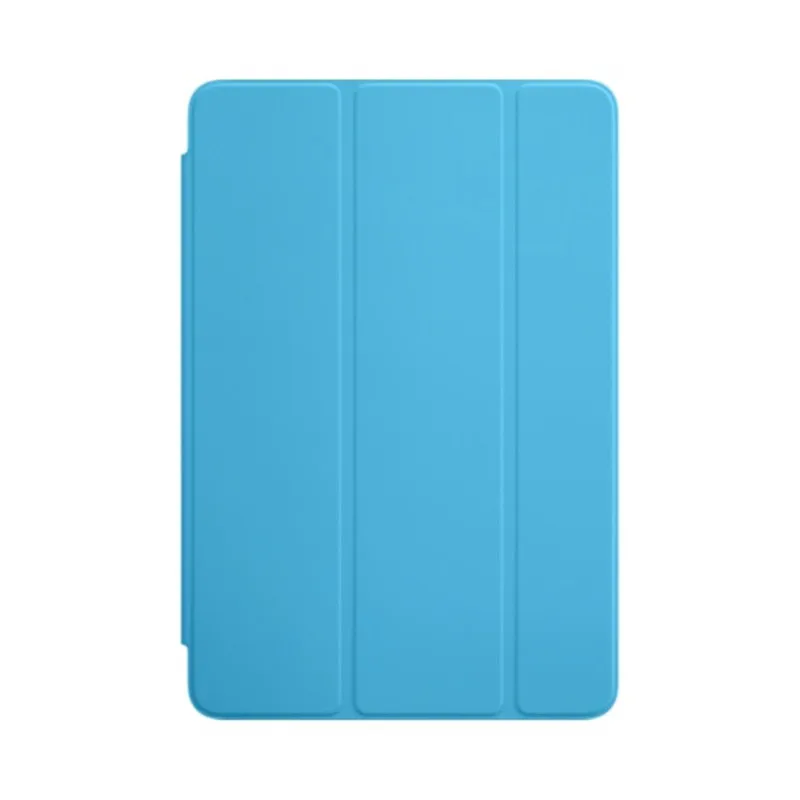 Складной роскошный тонкий магнитный кожаный смарт-чехол для IPad Mini 4 - Цвет: Синий