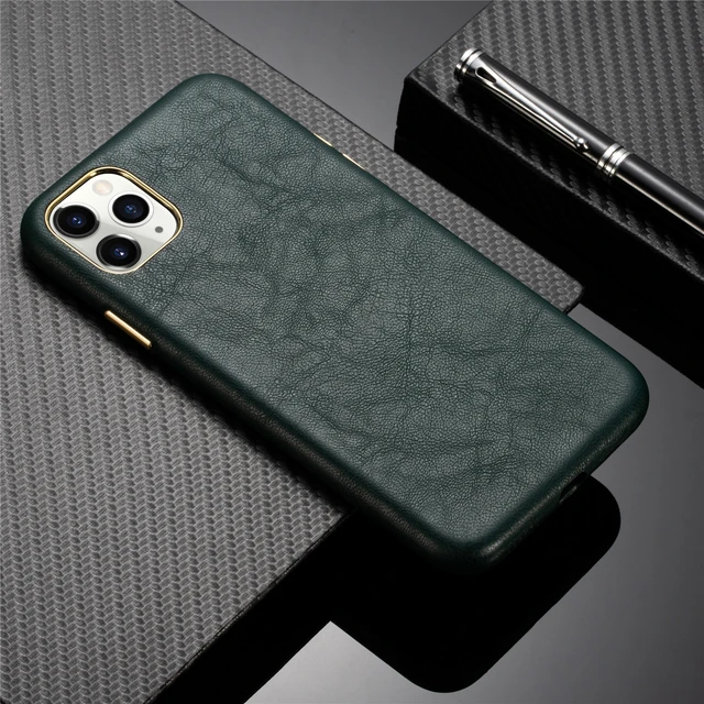 Iphone 14 Pro Max Leather Case  Iphone 14 Luxury Case Leather - Pu Leather  Iphone - Aliexpress