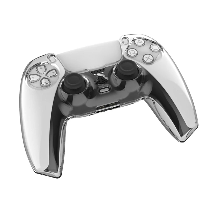 

Hard PC Clear Shell Protective Case Cover Skin For Playstation 5 PS5 Controller WXTB