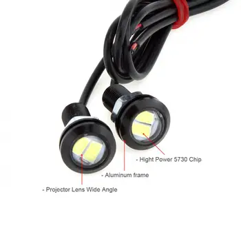 

Dust-proof Eagle Eye Lights Replacement Fog Accessory DRL Tool Backup Lamp