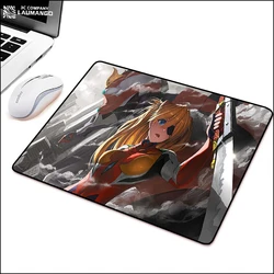 Tapete de mesa do computador evangelion almofada tapetes do mouse xxl mousepad tapete hololive teclado gaming anime deskmat diy mausepad