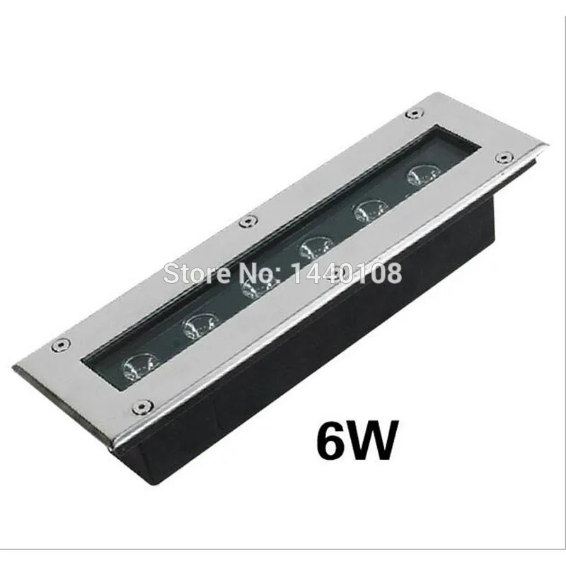 3 шт./лот новинка 6 Вт Rgb светодиодная подземная лампа AC85 265V напольный точечный