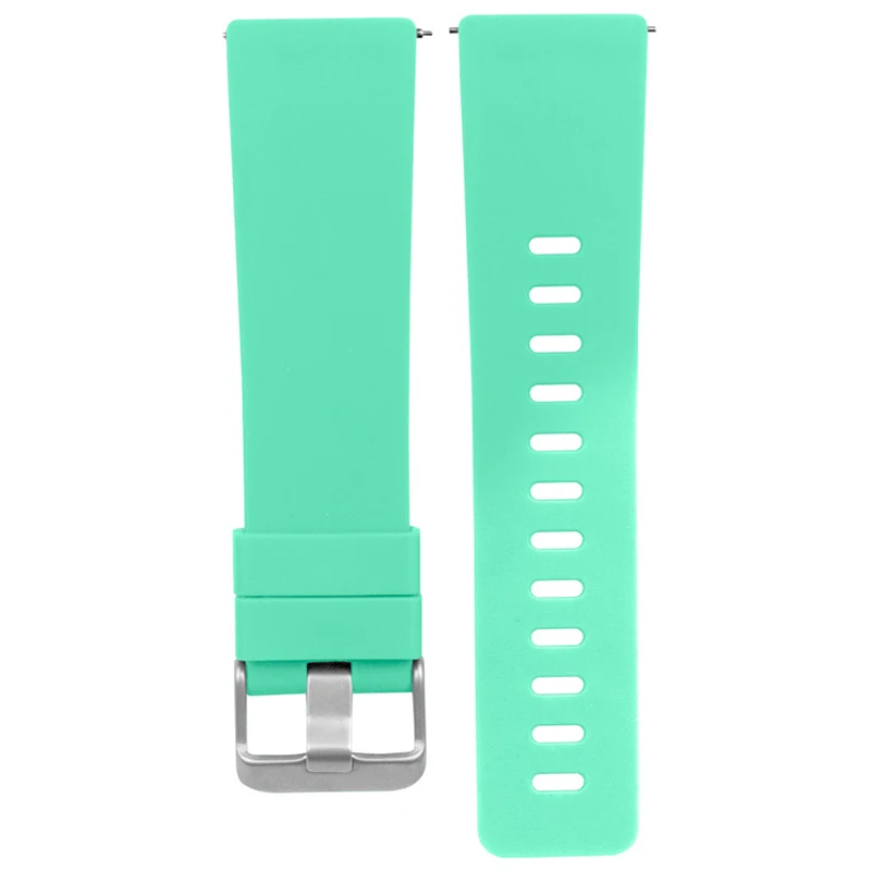 Зеленый Замена силиконовые часы ремешок Браслет для Fitbit Versa часы ALS88 - Цвет: Зеленый