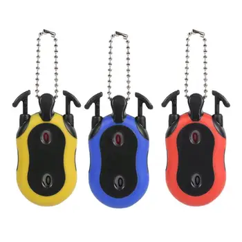 

Promotion 3 Colors Dual Dial Scorer Tally Golf Stroke Shot Putt Score Counter with Keychain Training Counter