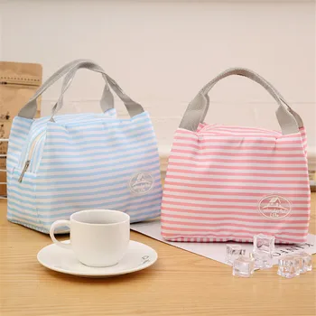 

Portable Insulated Thermal Cooler Bento Lunch Box Tote Picnic Storage Bag Pouch Lunch Bags 2020 New