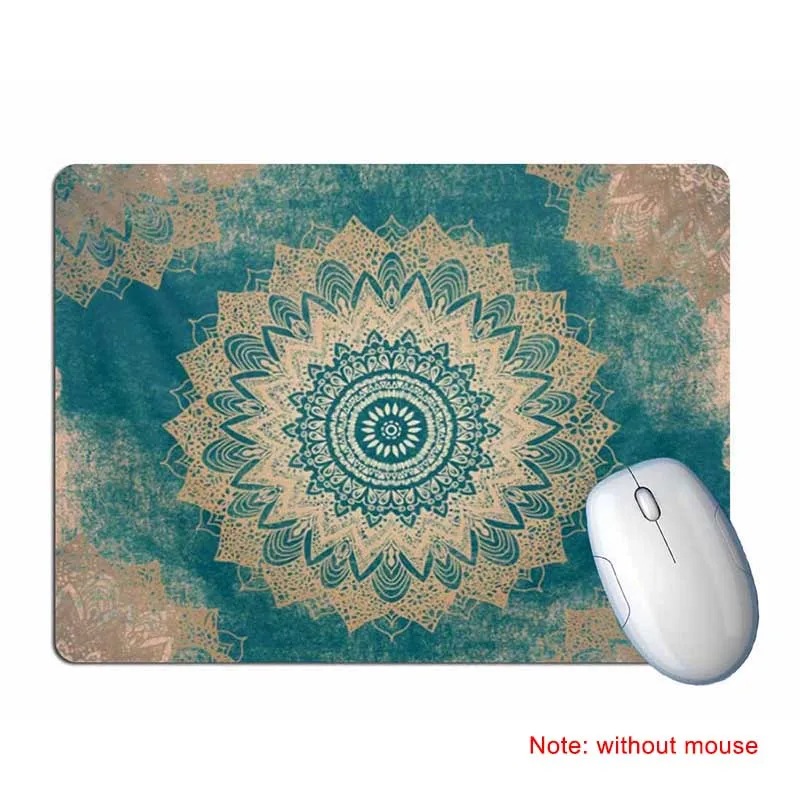 

Gaming Mouse Pad Printed Rectangle Mice Mat Anti Slip Computer Mousepad for Home Office OUJ99