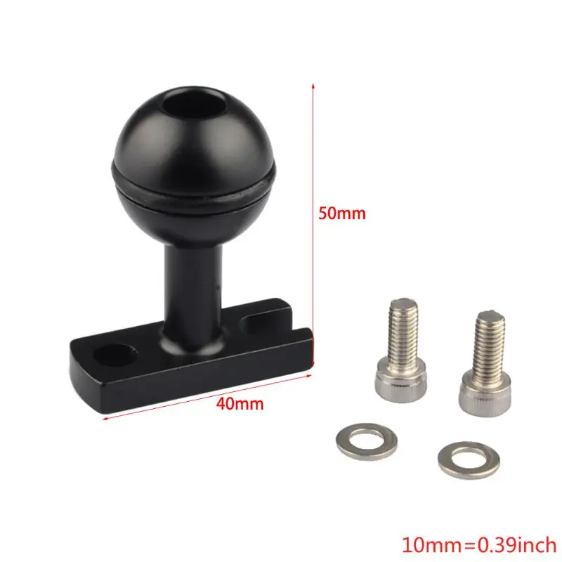 

Ball Head Base Adapter Underwater Housing Camera Tray Handle Arm System