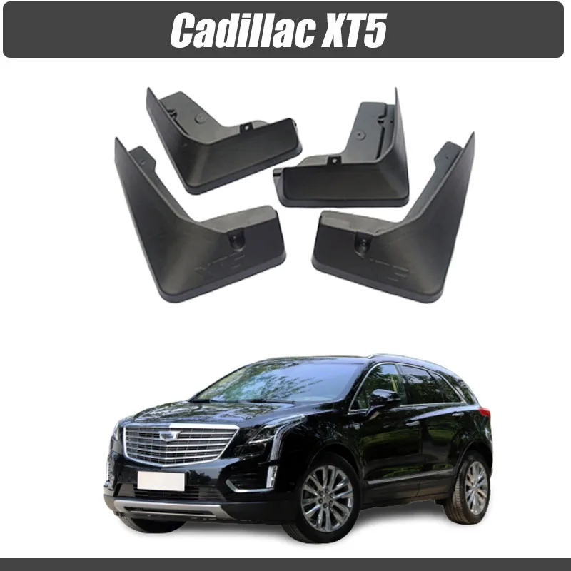 Для Cadillac ATS CT6 CTS SLS SRX XTS XT4 XT5 Escalade Брызговики автомобильные крылья автомобильные аксессуары 2007 - Цвет: XT5 2016-2020