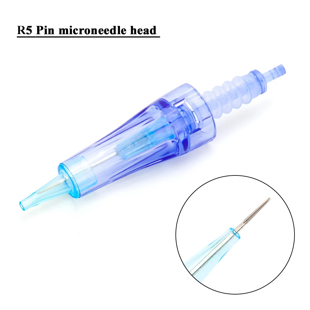 R5 10/30/50 шт электрическая Дерма Ручка иглы для микро-ручка Дерма A1 Dr. Ручка иглы татуировки Микро прокатки Системы ручка терапией иглы - Габаритные размеры: R5