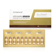 10 шт. 5 мл Отбеливающий Крем Сыворотка BB крем осветляющая сыворотка Жидкая основа для Макияжа Салон красоты Косметика Нестареющая Жидкая Основа макияжа