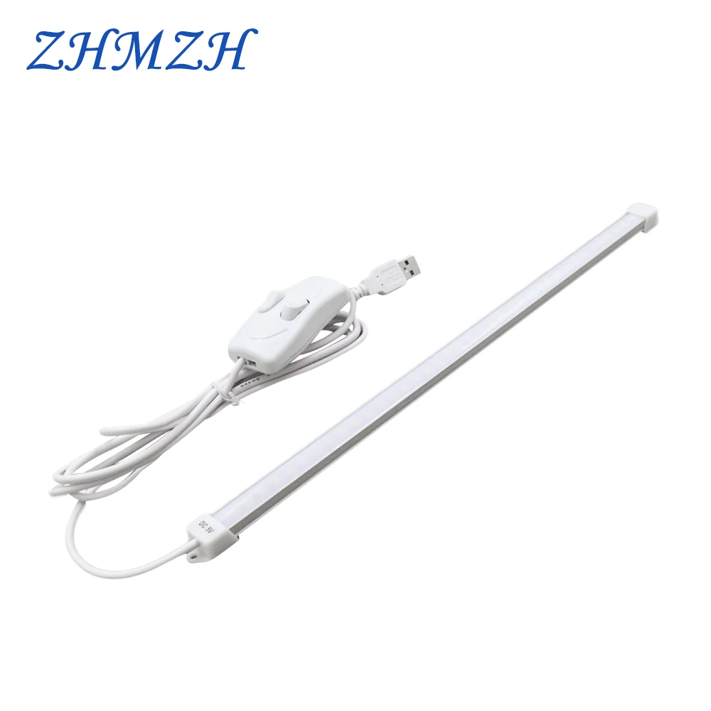 

DC5V LED Under Cabinet Lights USB Reading Lamp 5W LED Closet Lights 35cm LED Bar Light White & Warm White for Exhibition Working