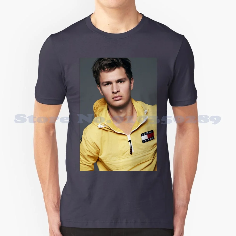 Ansel Elgort Yellow Jacket Custom Funny Hot Sale Tshirt Ansel Elgort Modeling Divergente Insuvent Allegant The Goldfinch Baby