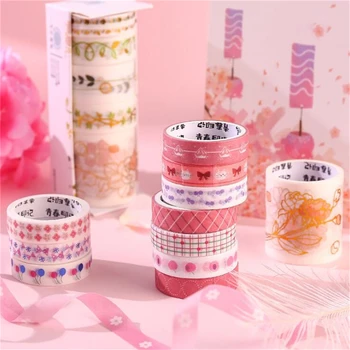 

Home DIY Handbook Washi Adhesive Tape Sationery Stickers Japanese Stationery Kawaii Scrapbooking Supplies