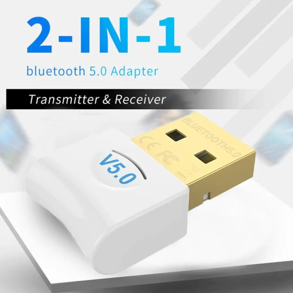 Bluetooth 5,0 адаптер hdmi передатчик и приемник беспроводной ключ USB 2-в-1 Dual Core для портативных ПК MP3 Музыка Аудио наушники Динамик