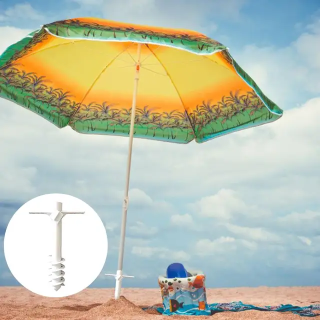 Tengerparti Esernyő Homokhorgony Horgony Nagy Teherbírású Az Erős Szélhez - Image 2