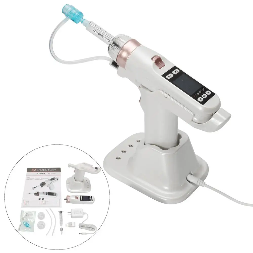 

2019 Korea Mesotherapy EZ Negative Pressure Meso gun Mesotherapy Hydrolifting Water Injector Needle Free Microcrystal Injection