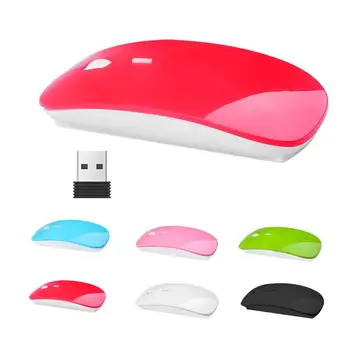 

Ultra thin 2.4G Wireless Mouse USB Optical Mouse Gaming Mice Cordless Laptop Computer Mouse USB Receiver