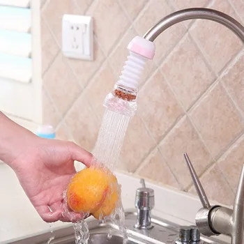 

360 Degree Kitchen Faucet Aerator Spray Head Water Saving Tap Filter Diffuser Rotatable Splash-Proof Kitchen Tap Nozzle