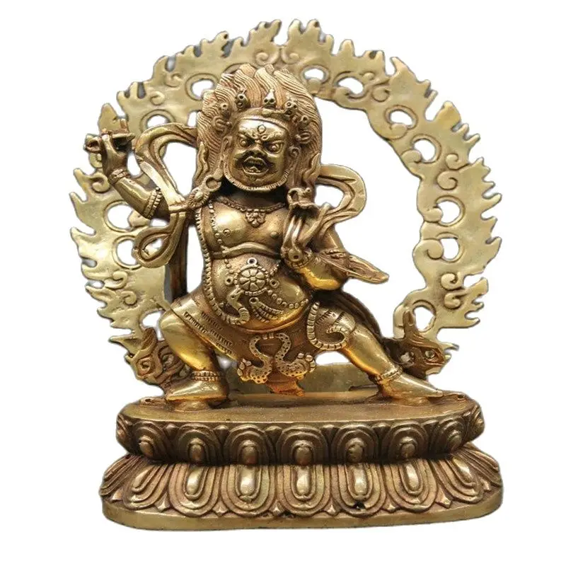 8 "Тибетский буддизм латунь Ваджрапани Чана Dorje драгоценный | Дом и сад