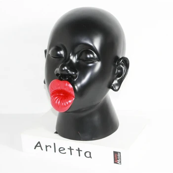 

Nordic Style Big Red Lips Statue Figure Head Portraits Art Sculpture Resin Crafts Classical Home Office Decoration R2679 Europe
