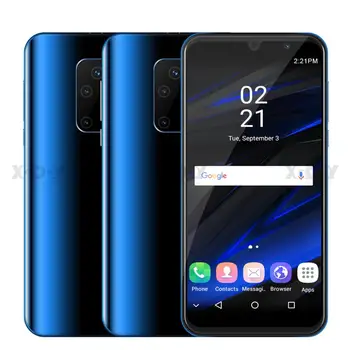 

XGODY Mate 30 Mini Smartphone 3G Android 8.1 Dual Sim 5.5 "18: 9 Full Screen 1GB 4GB MTK6580 5.0MP Quad Core 2200mAh phone p