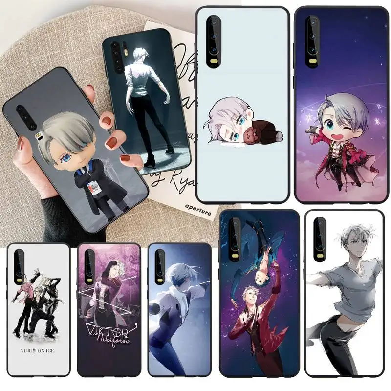 NBDRUICAI чехол с рисунком аниме YURI on ICE victor мягкий для телефона Huawei Honor 20 10 9 8 8x 8c 9x 7c 7a