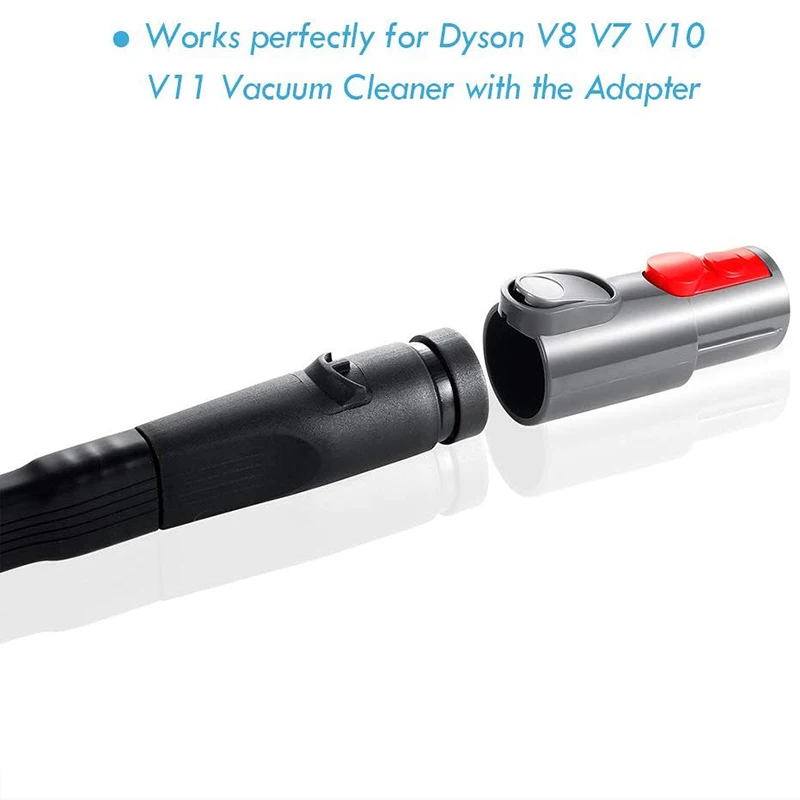 

Flexible Crevice Tool +Adapter + Hose Kit For Dyson V8 V10 V7 V11 Vacuum Cleaning AccessoriesCleaner