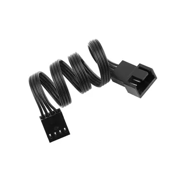 

New Arrival 4 Pins Male To Female CPU Cooling Fan Extension Resistor Cable Wire Internal Power Extension Cable Cord