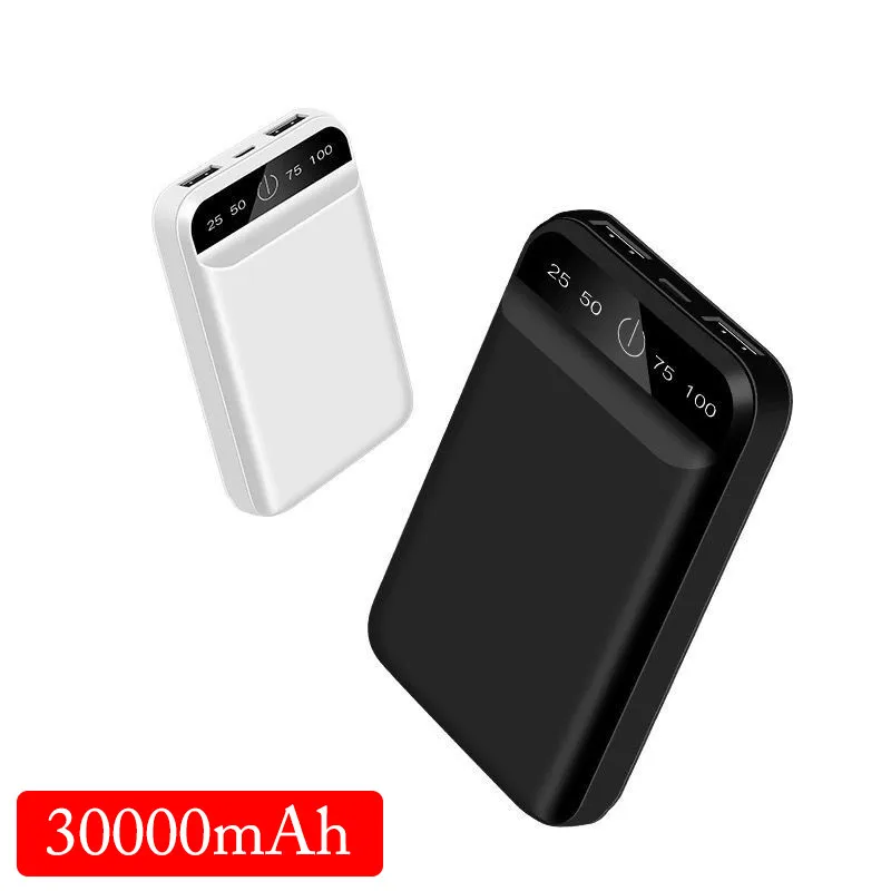 

30000mah power bank Portable USB Batteria Charger powerbank external battery pover bank for Samsung xiaomi iPhone8 X For Huawei