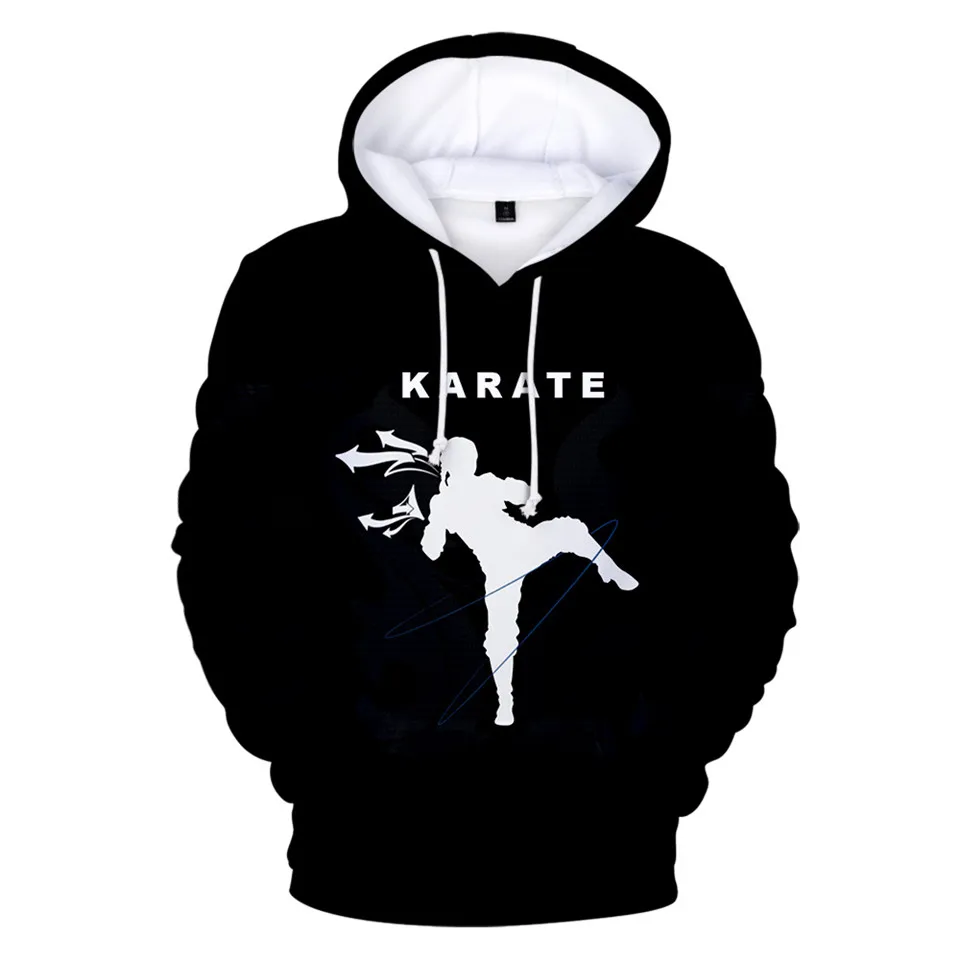  3 To 14 Years Kids Hoodies kyokushin Karate 3D Printed Hoodie Sweatshirt Boys Girls Long Sleeve Jac