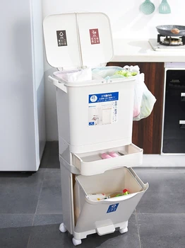 

Compost Bin Recycle Composter Trash Bin With Replacing Waste Bag Holder Compost Cubos Basura Cocina Reciclar Home Garden BA60LJ