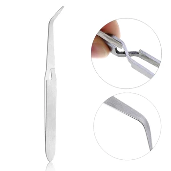 

1Pc Multifunction Stainless Steel Nail Art Shaping Tweezers Cross Nail Clip Manicure Tools Fashion New Nail Art Tool