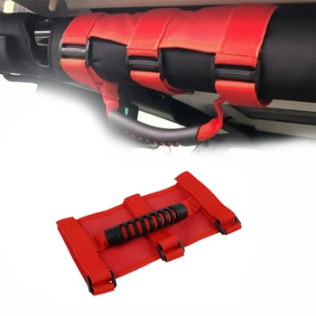 

2 Pcs Universal Grab Handles Grip Unlimited Roll Bar Side For 2"-3" Padded/Unpadded for Jeep Wrangler UTV 1987-2017