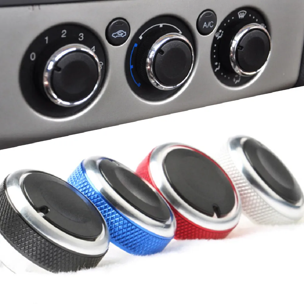 3pcs-set-Air-Conditioning-heat-control-Switch-knob-AC-Knob-For-Ford-Focus-2-MK2-Focus