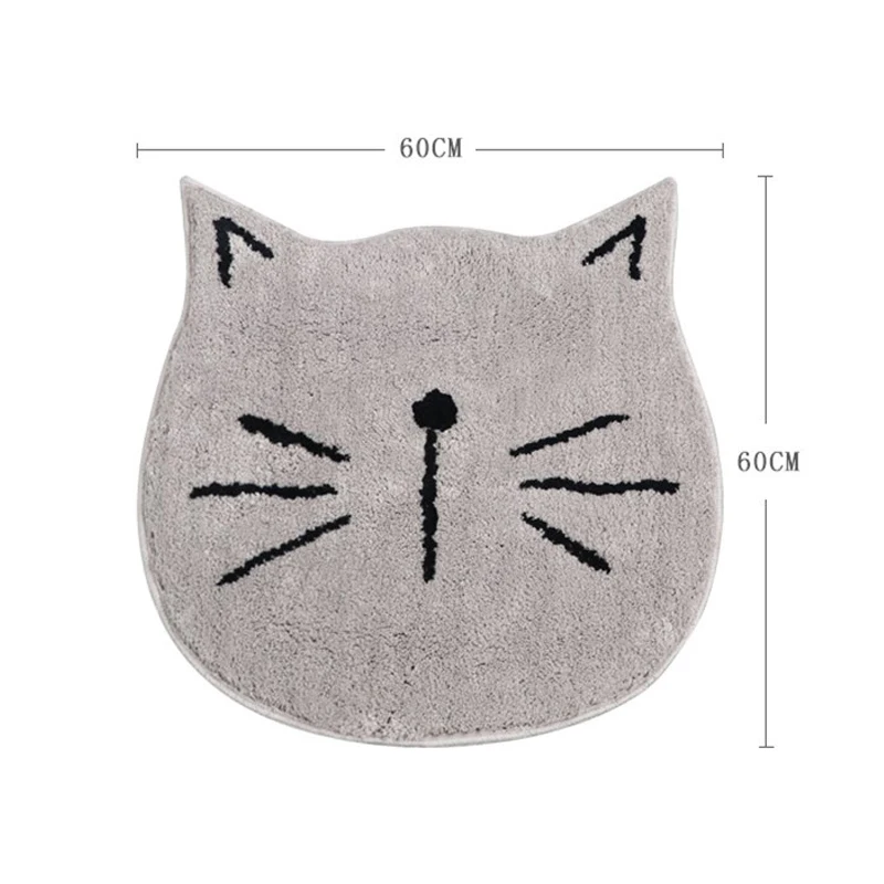 Cat Meow Floor Mat with playful design2