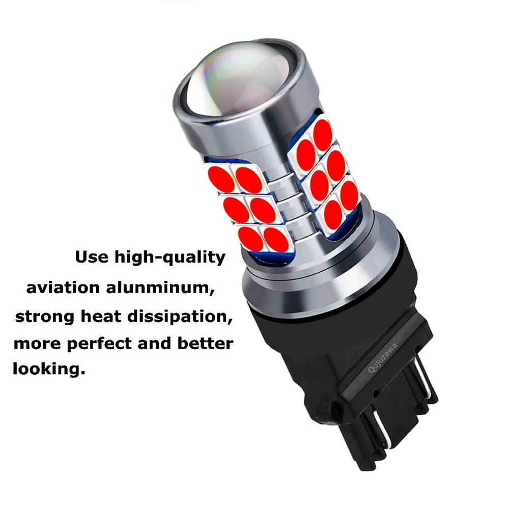 2PCS T25 3157 3156 3057 3457 4157 P27/7W P27W   3030 LED ڵ       ȣ 
