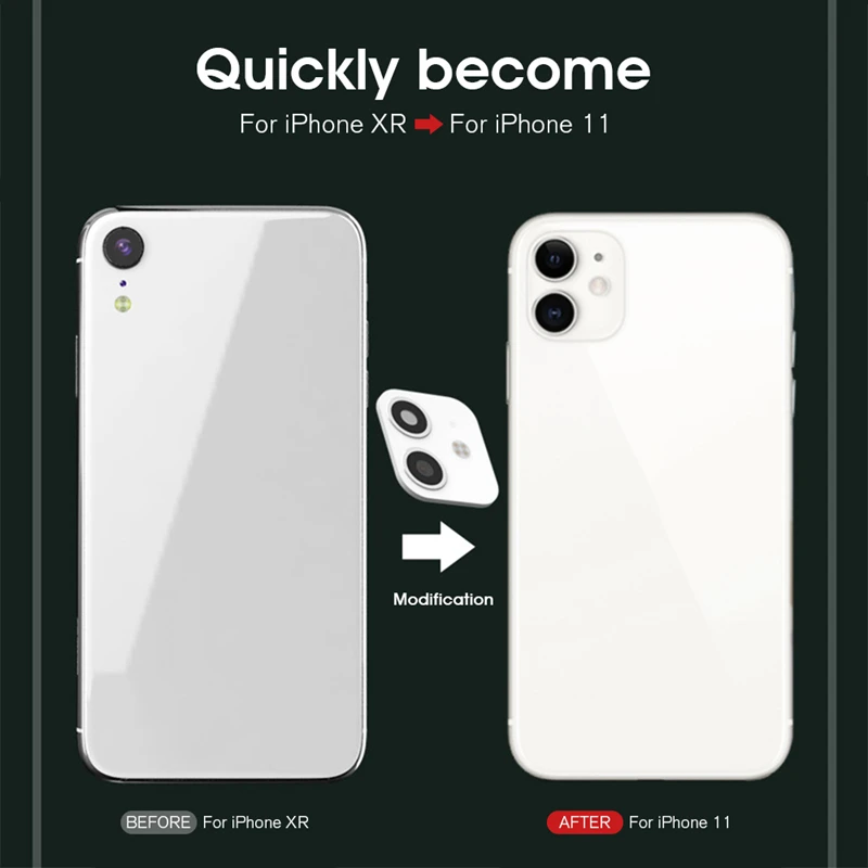 Роскошный металлический алюминиевый чехол для объектива камеры для iPhone 11 Pro MAX для iPhone X XS XR MAX кольцевая Наклейка защитная крышка
