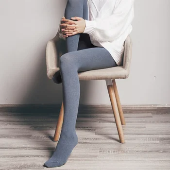 

Women's Tights Candy Color Warm Sexy Pantyhose Seamless Pantyhose Autumn Winter Colant Solid Color Knit Tights new