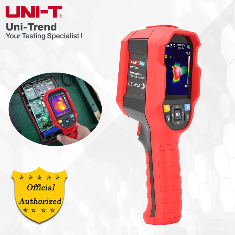 UNI T UTi165A тепловизор Многофункциональный Высокоточный промышленный термометр для