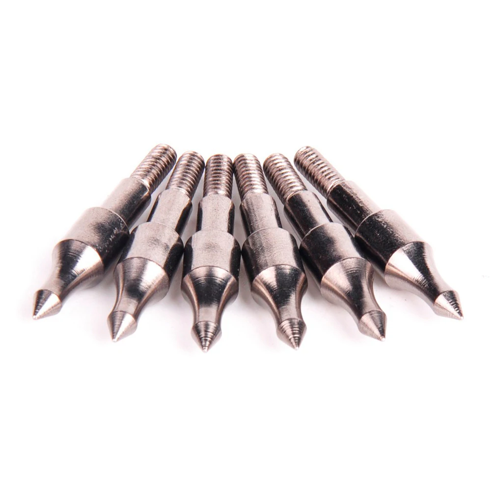 125 grain Hunting Arrowhead Arrow Accessories Screw Insert Steel Piont Bow For Archery Shooting | Спорт и развлечения