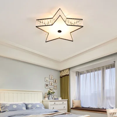 Хрустальный потолочный светильник s современные лампы led plafondlamp luminaria de led plafon Plafonnier светодиодный современный потолочный светильник - Цвет корпуса: Star