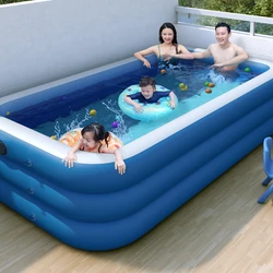 Inflatable Swimming Pool Outdoor Kids Accessories Toys Removable Swimming Pools Set Piscina Grande Sports Entertainment AB50YC