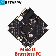 Betafpv f4 1s aio brushless suporte controlador de vôo receptor frsky/futaba receptor