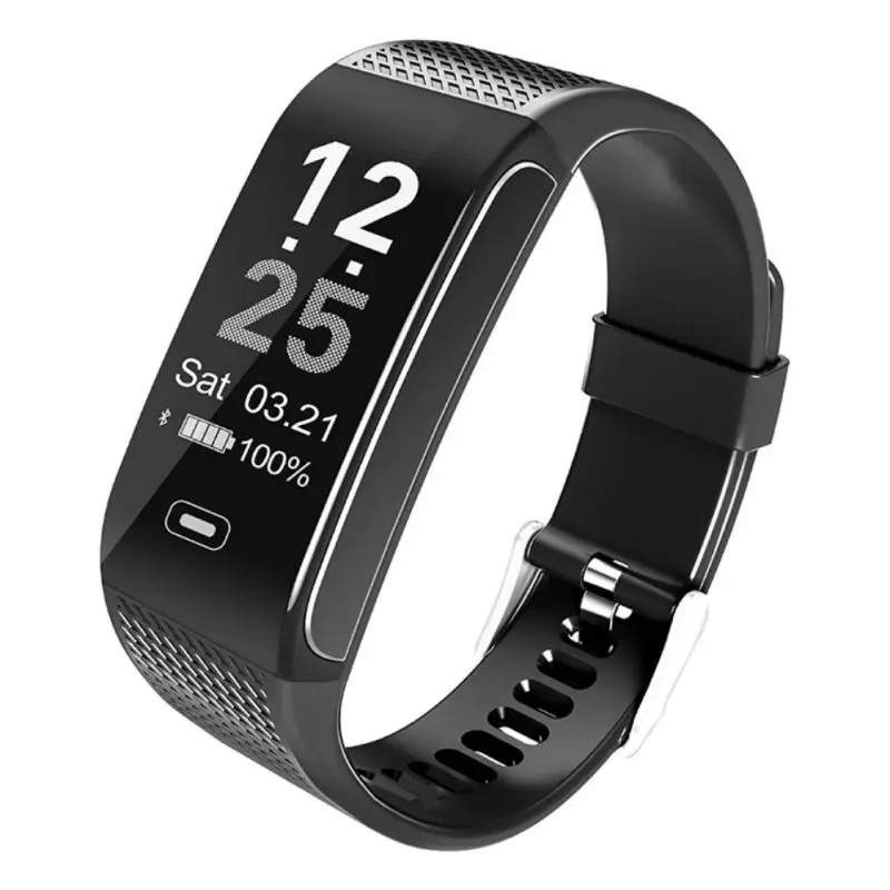 ABHU-CK18 IP67 Waterproof Smart Watch Fitness Tracker Sleep Heart Rate Monitoring Wistbands Smart Sport Bracelet for IPhone Andr