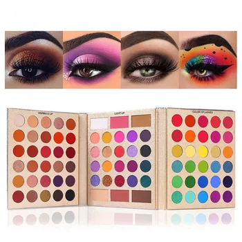 

86 Colors Glitter Matte Shimmer Eye Shadow Pallete Eyeshadow Highlighter Contour Blusher Eye Face Cosmetic Makeup Pigment