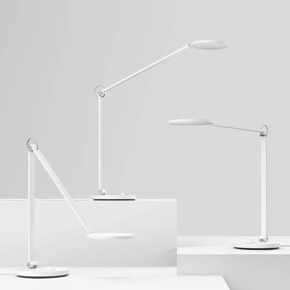 Xiaomi Mijia умный светодиодный настольный светильник Pro Bluetooth Wifi приложение голосовой пульт дистанционного управления настольная лампа работает с Apple HomeKit 240 В