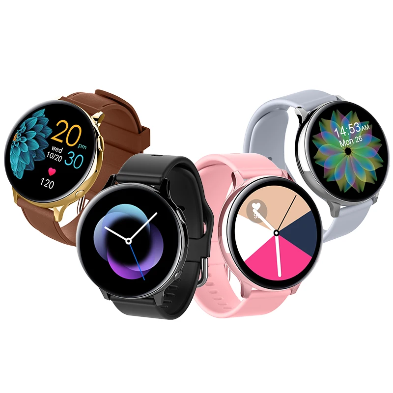 US $29.00 ZQH Bluetooth Smart Watch Full Touch Screen Heart Rate Monitor Body temperature Sports Ladies smartwatch Men For Android IOS